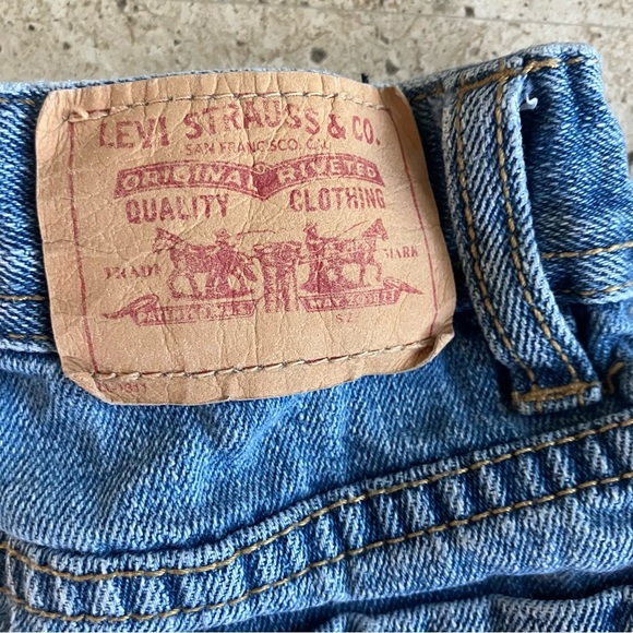 Vintage Little Boy Levi’s Cargo Jeans Embroidered Helicopter Camo Detailing (4) - Picture 6 of 12